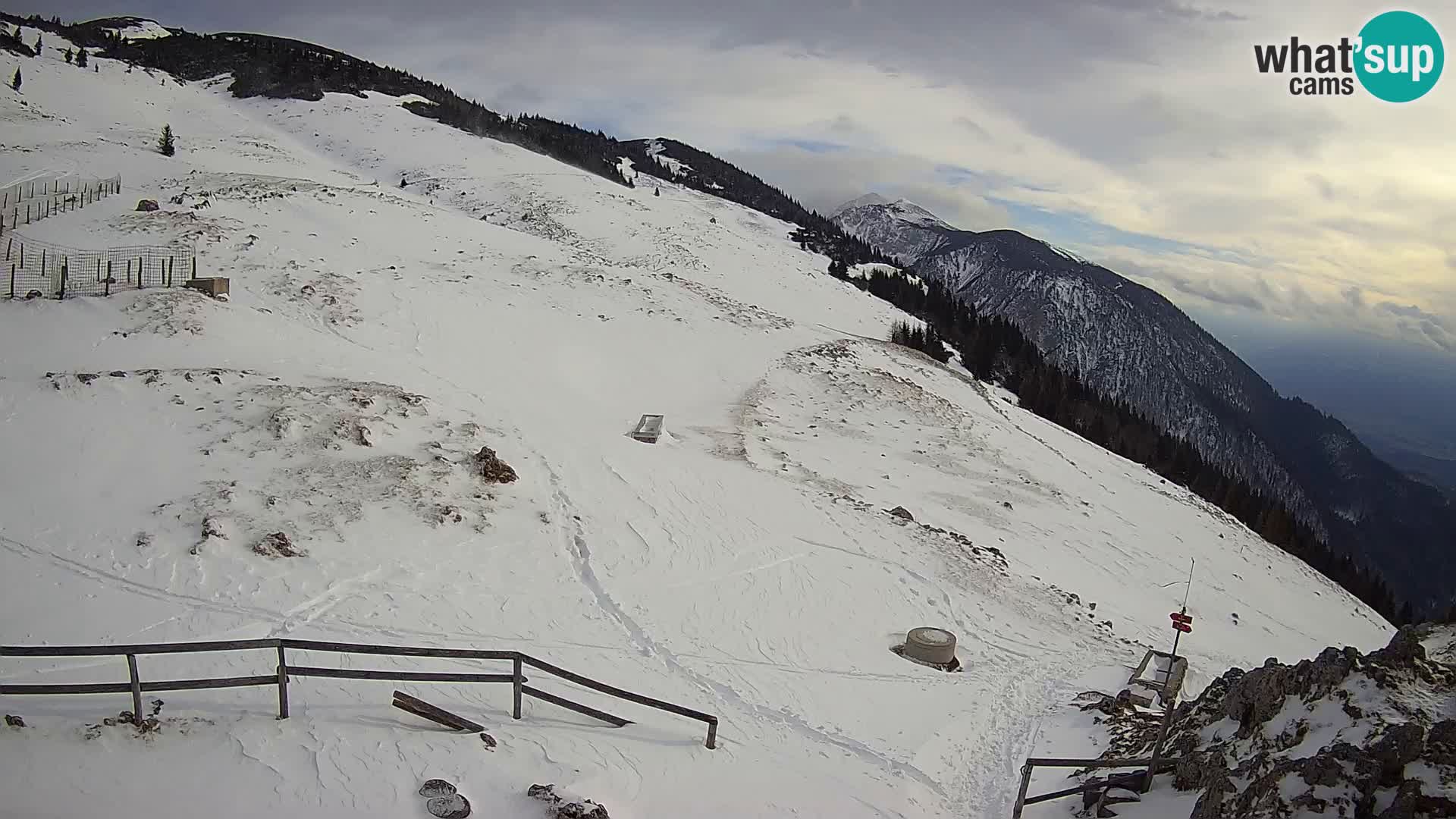 Struška nad Jesenicami camera en vivo planina Svečica (Belška planina) – Karavanke – Eslovenia