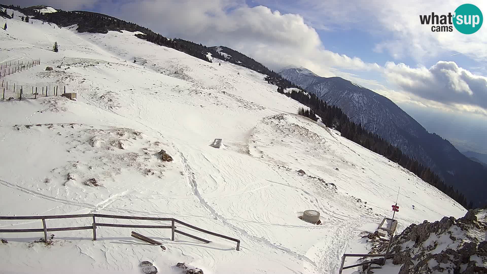 Struška nad Jesenicami Live webcam planina Svečica (Belška planina) – Karavanke – Slovenia