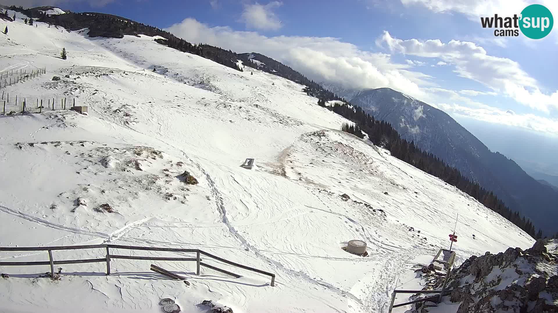 Struška nad Jesenicami Live webcam planina Svečica (Belška planina) – Karavanke – Slovenia