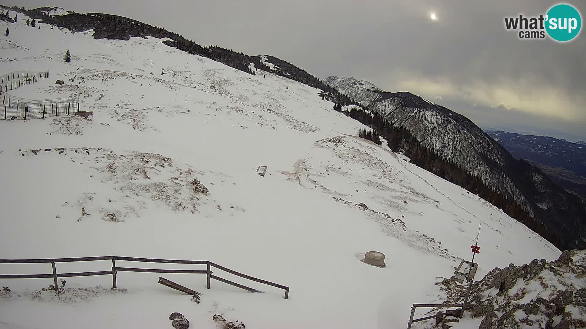 Struška nad Jesenicami Live webcam planina Svečica (Belška planina) – Karavanke – Slovenia