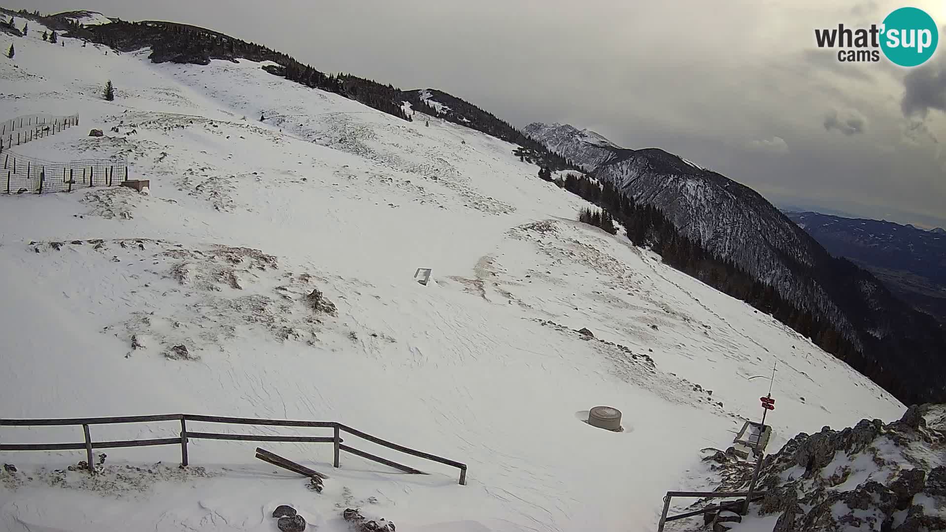 Struška nad Jesenicami Live webcam planina Svečica (Belška planina) – Karavanke – Slovenia