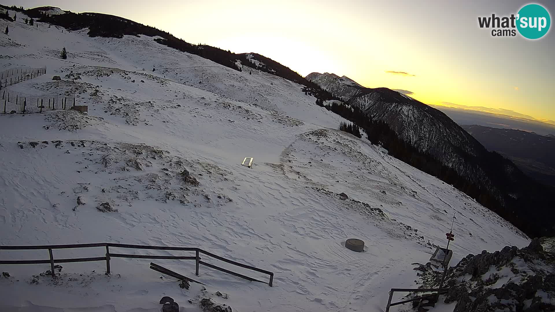 Struška nad Jesenicami camera en vivo planina Svečica (Belška planina) – Karavanke – Eslovenia