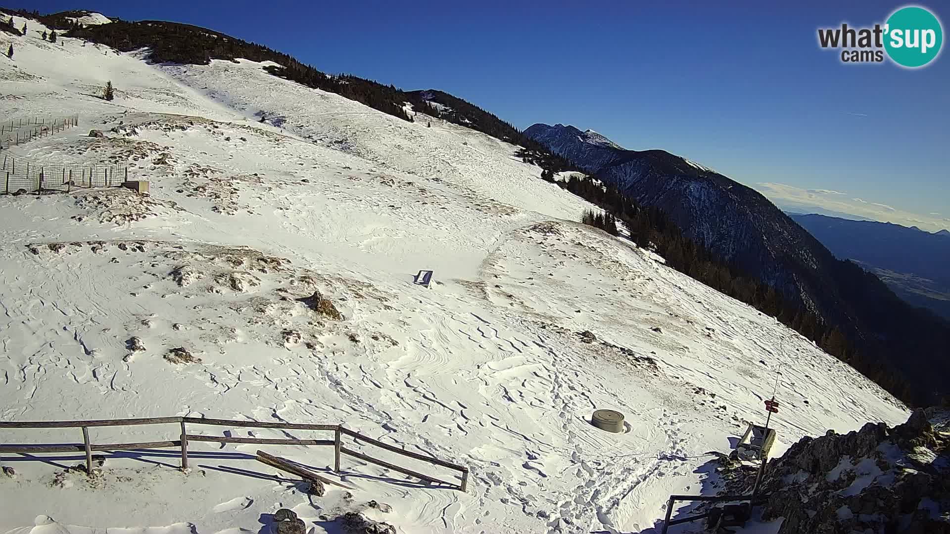 Struška nad Jesenicami Live webcam planina Svečica (Belška planina) – Karavanke – Slovenia