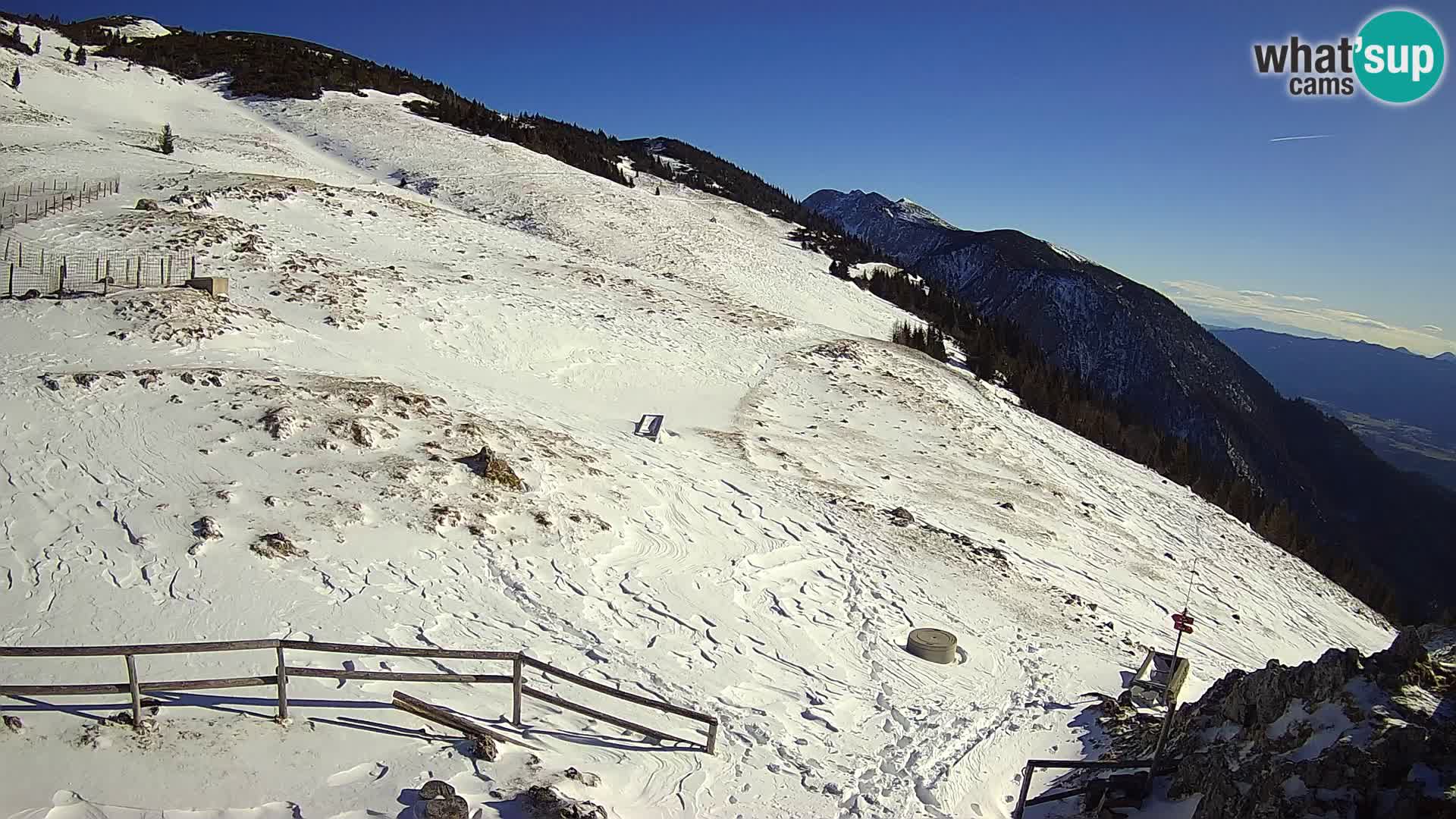 Struška nad Jesenicami Live webcam planina Svečica (Belška planina) – Karavanke – Slovenia