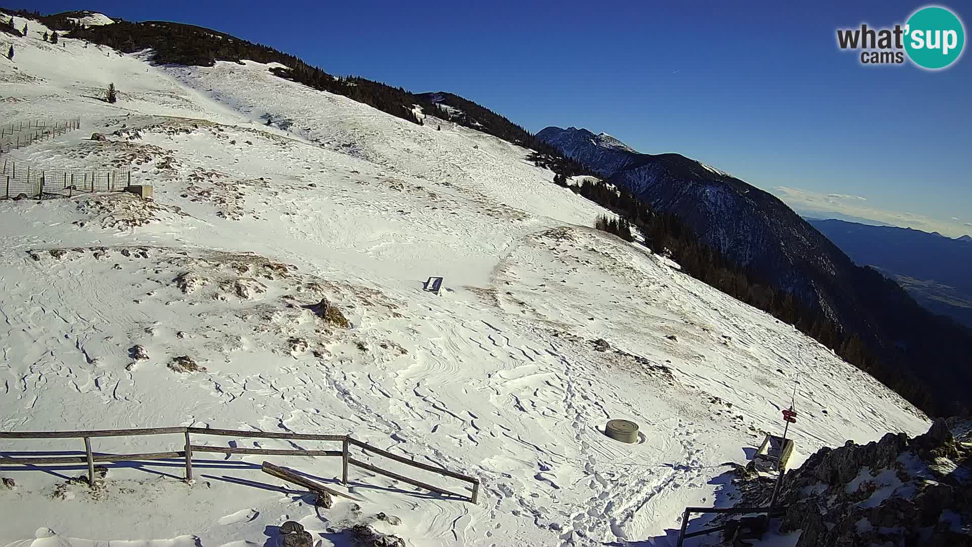 Struška nad Jesenicami camera en vivo planina Svečica (Belška planina) – Karavanke – Eslovenia