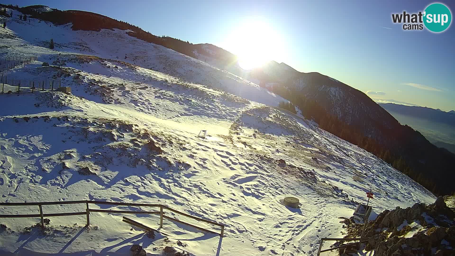 Struška nad Jesenicami Live webcam planina Svečica (Belška planina) – Karavanke – Slovénie