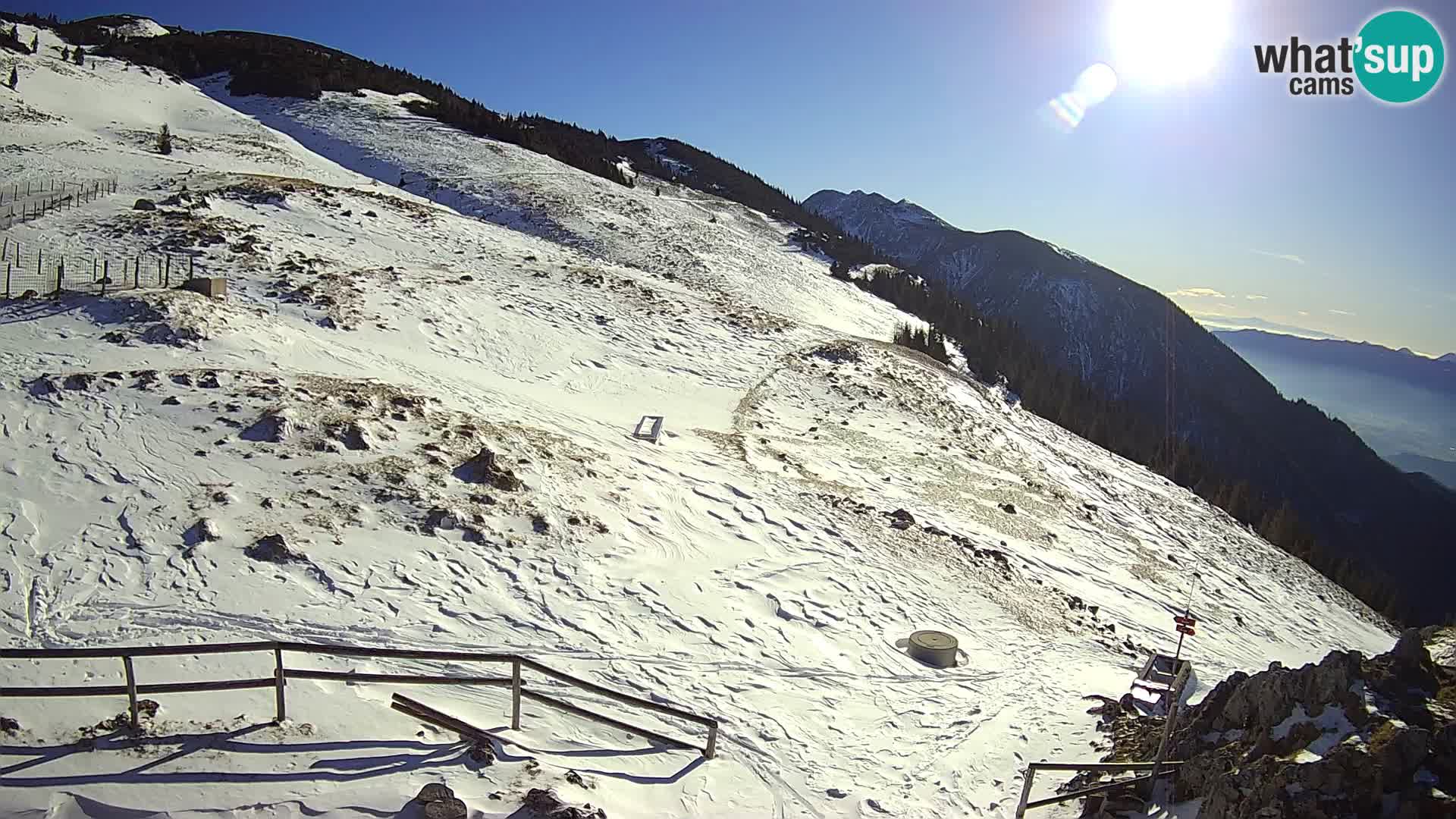 Struška nad Jesenicami Live webcam planina Svečica (Belška planina) – Karavanke – Slovenia