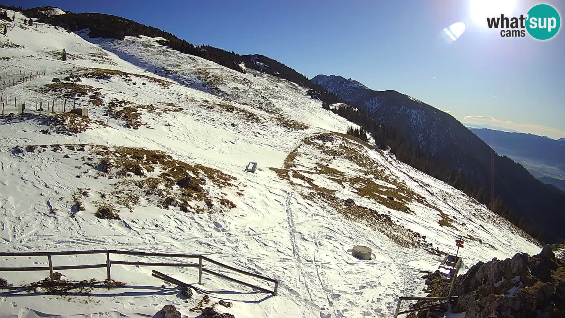 Struška nad Jesenicami Live webcam planina Svečica (Belška planina) – Karavanke – Slovenia