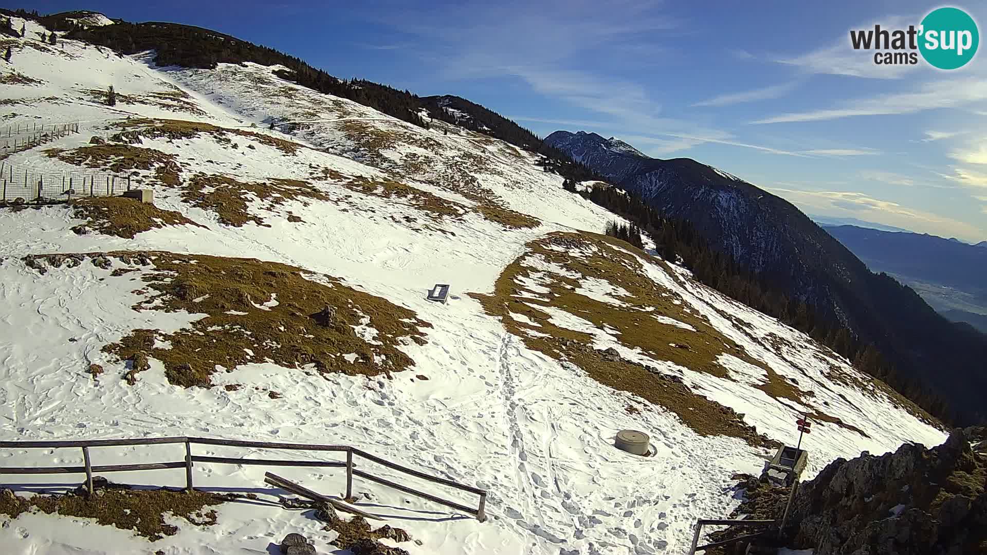 Struška nad Jesenicami Live webcam planina Svečica (Belška planina) – Karavanke – Slovenia