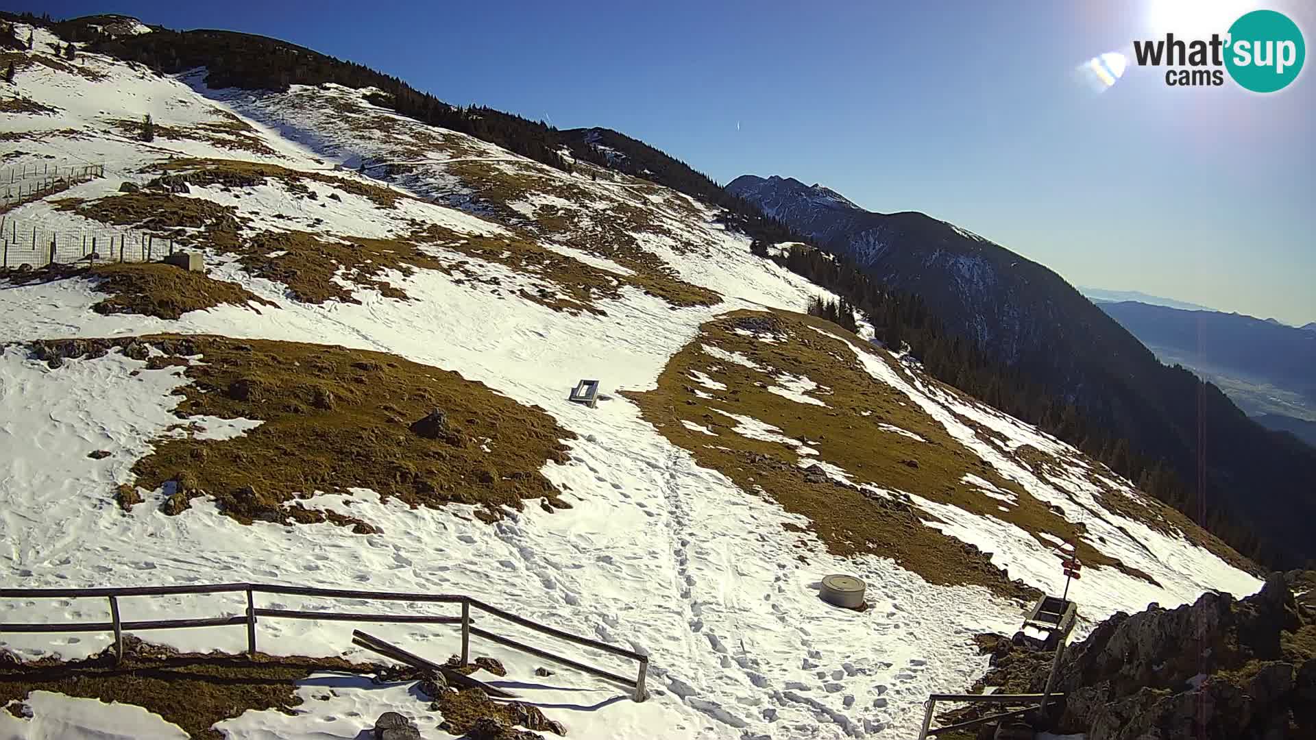 Struška nad Jesenicami Livecam planina Svečica (Belška planina) – Karavanke – Slowenien