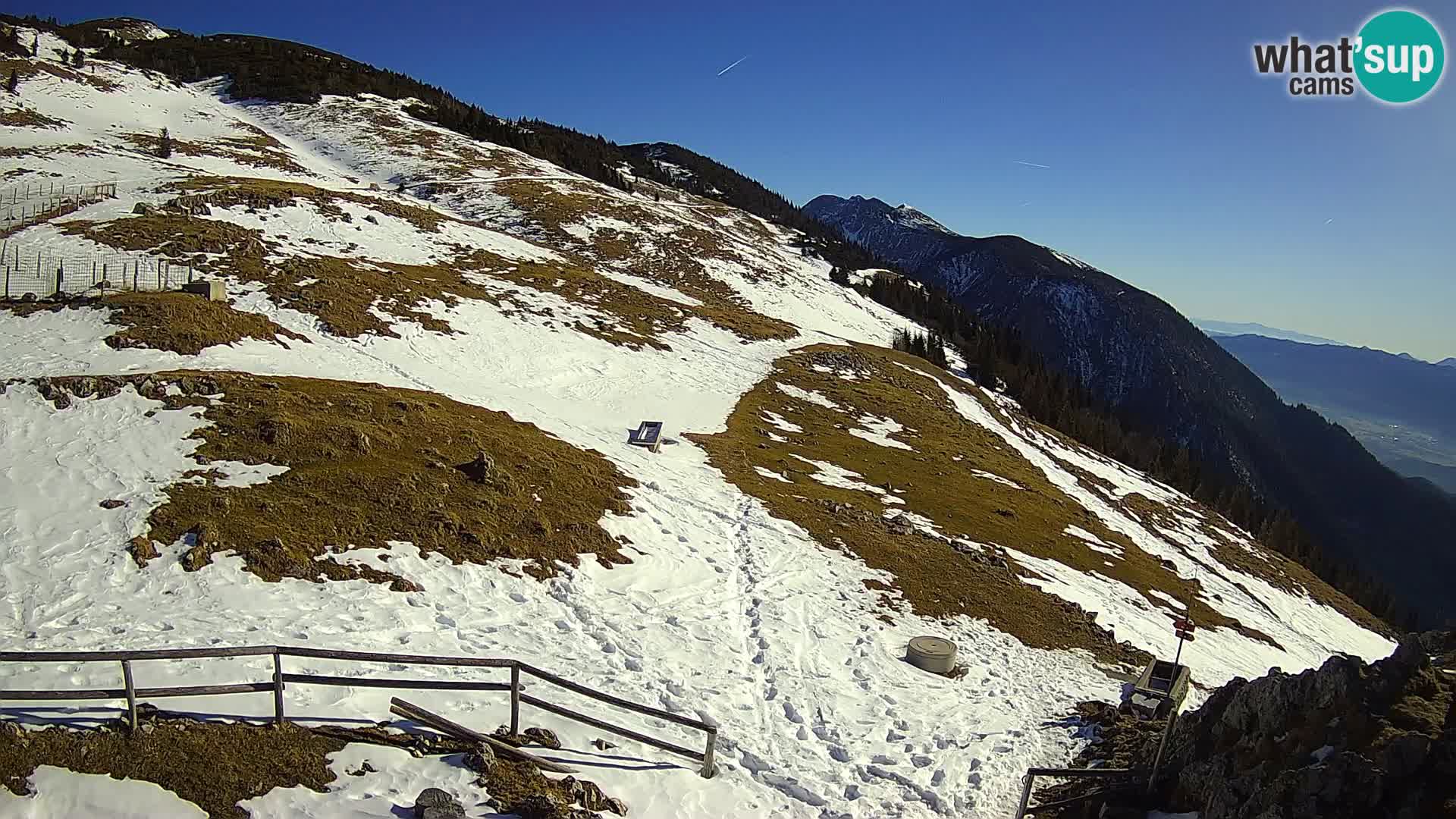 Struška nad Jesenicami camera en vivo planina Svečica (Belška planina) – Karavanke – Eslovenia