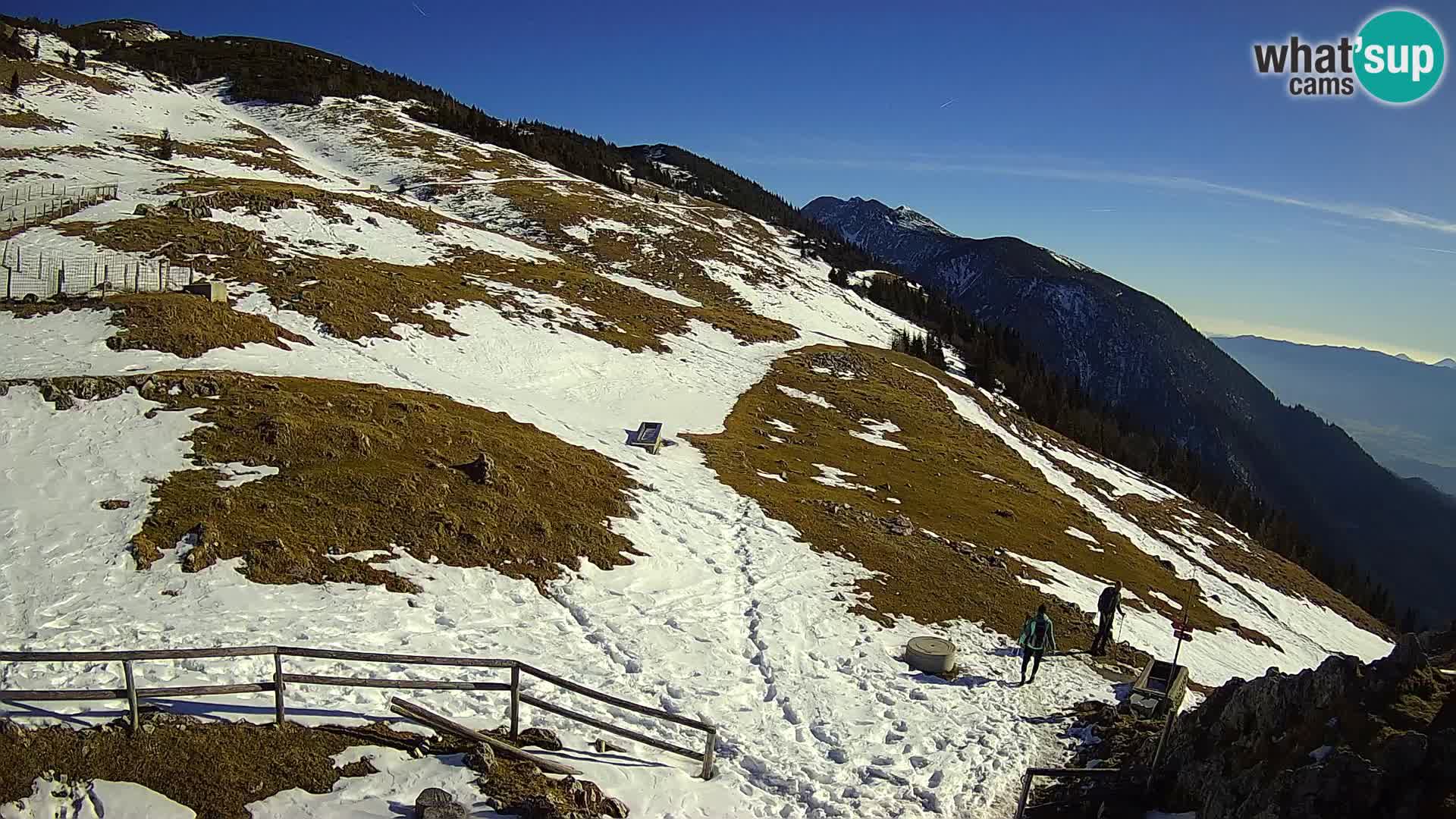 Struška nad Jesenicami Live webcam planina Svečica (Belška planina) – Karavanke – Slovenia