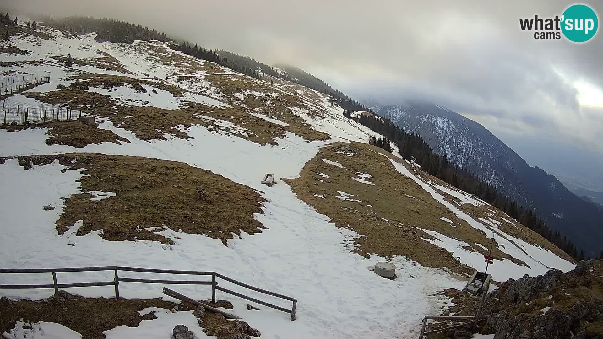 Struška nad Jesenicami camera en vivo planina Svečica (Belška planina) – Karavanke – Eslovenia