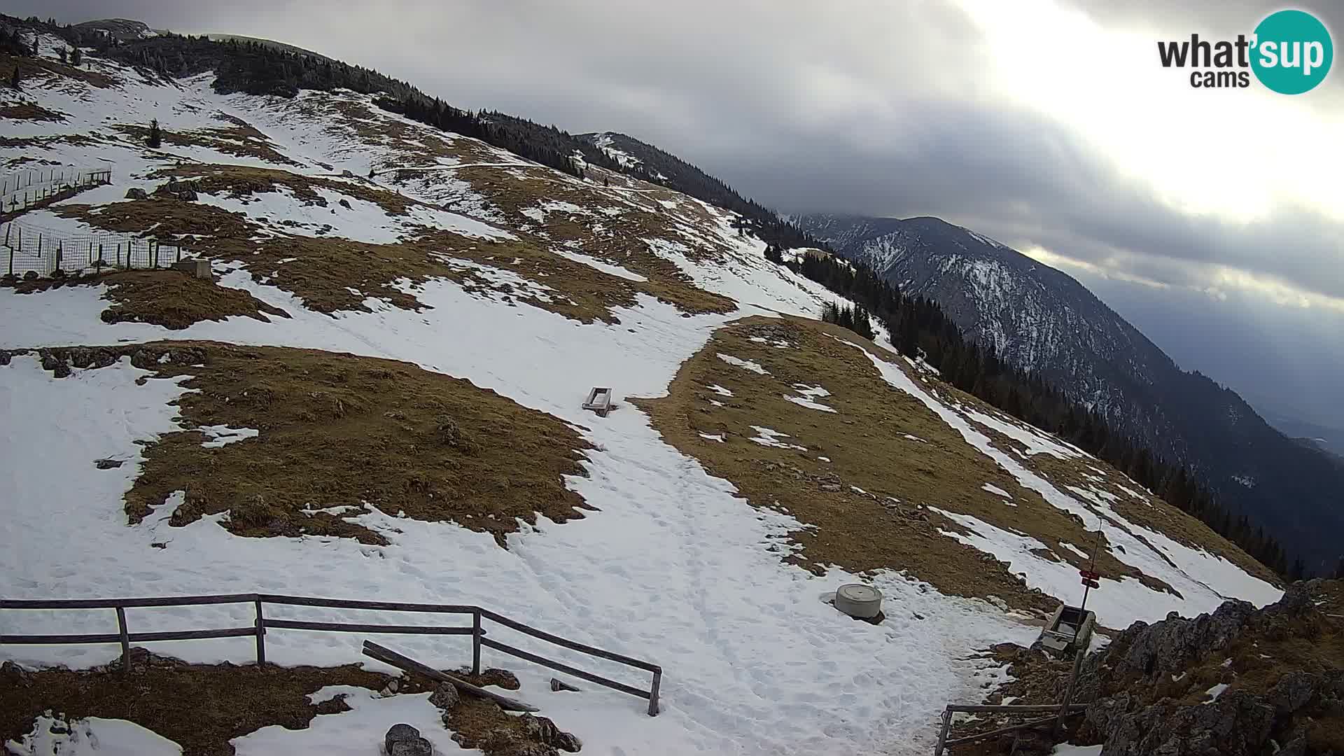 Struška nad Jesenicami Live webcam planina Svečica (Belška planina) – Karavanke – Slovenia