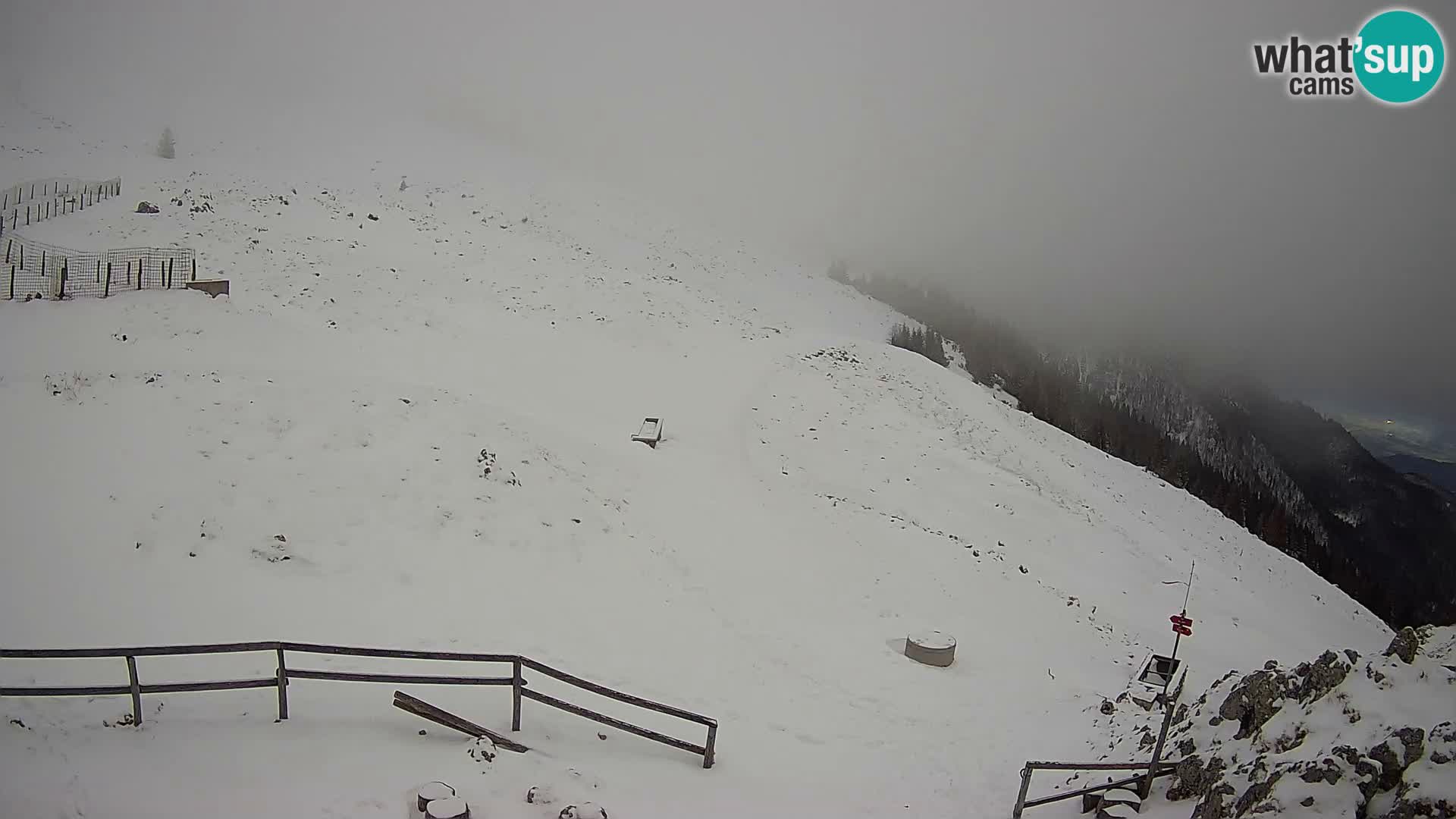 Struška nad Jesenicami Live webcam planina Svečica (Belška planina) – Karavanke – Slovénie