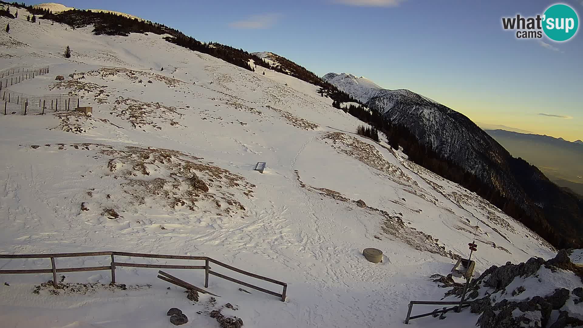 Struška nad Jesenicami Live webcam planina Svečica (Belška planina) – Karavanke – Slovenia