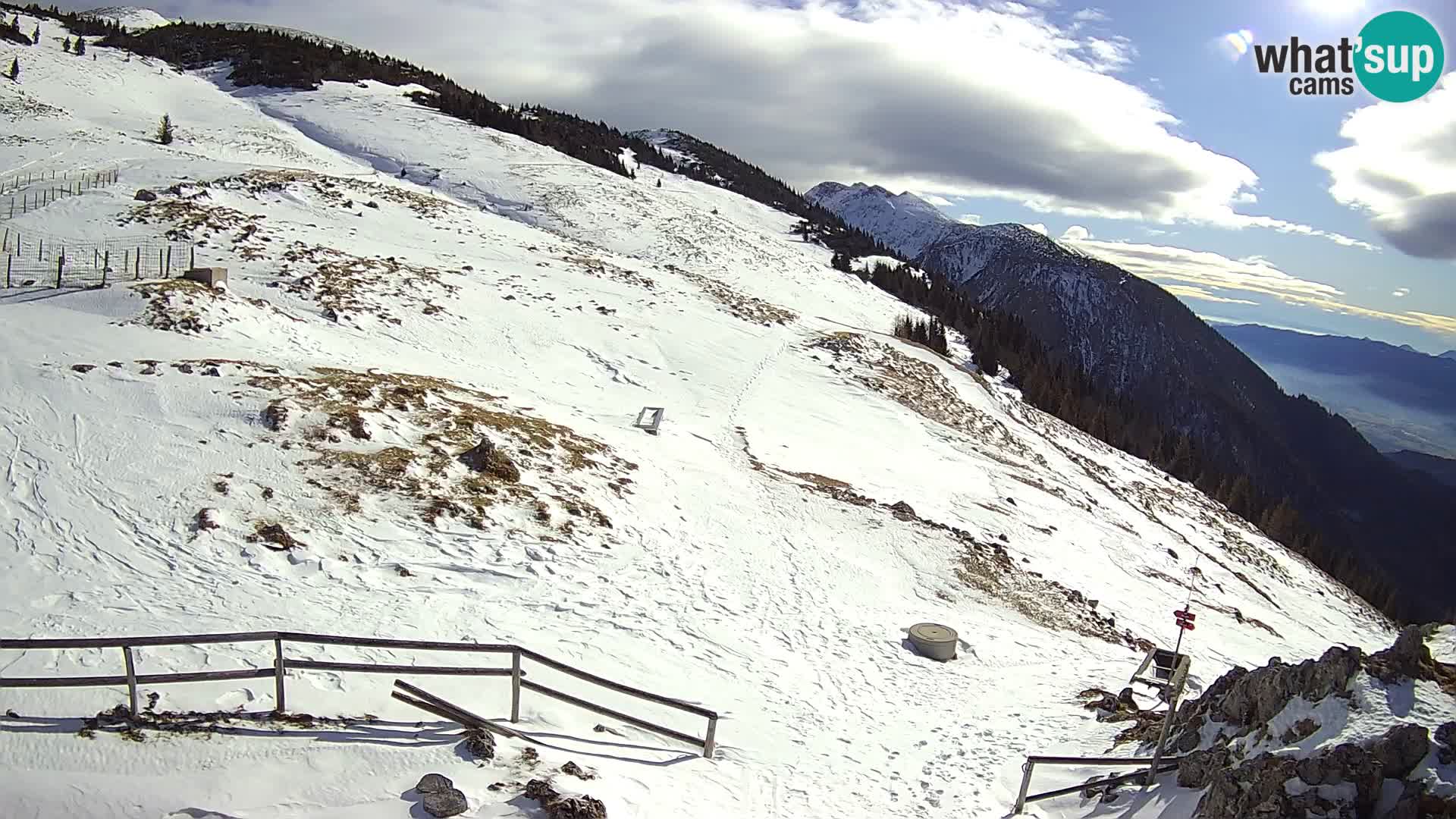 Struška nad Jesenicami Live webcam planina Svečica (Belška planina) – Karavanke – Slovenia