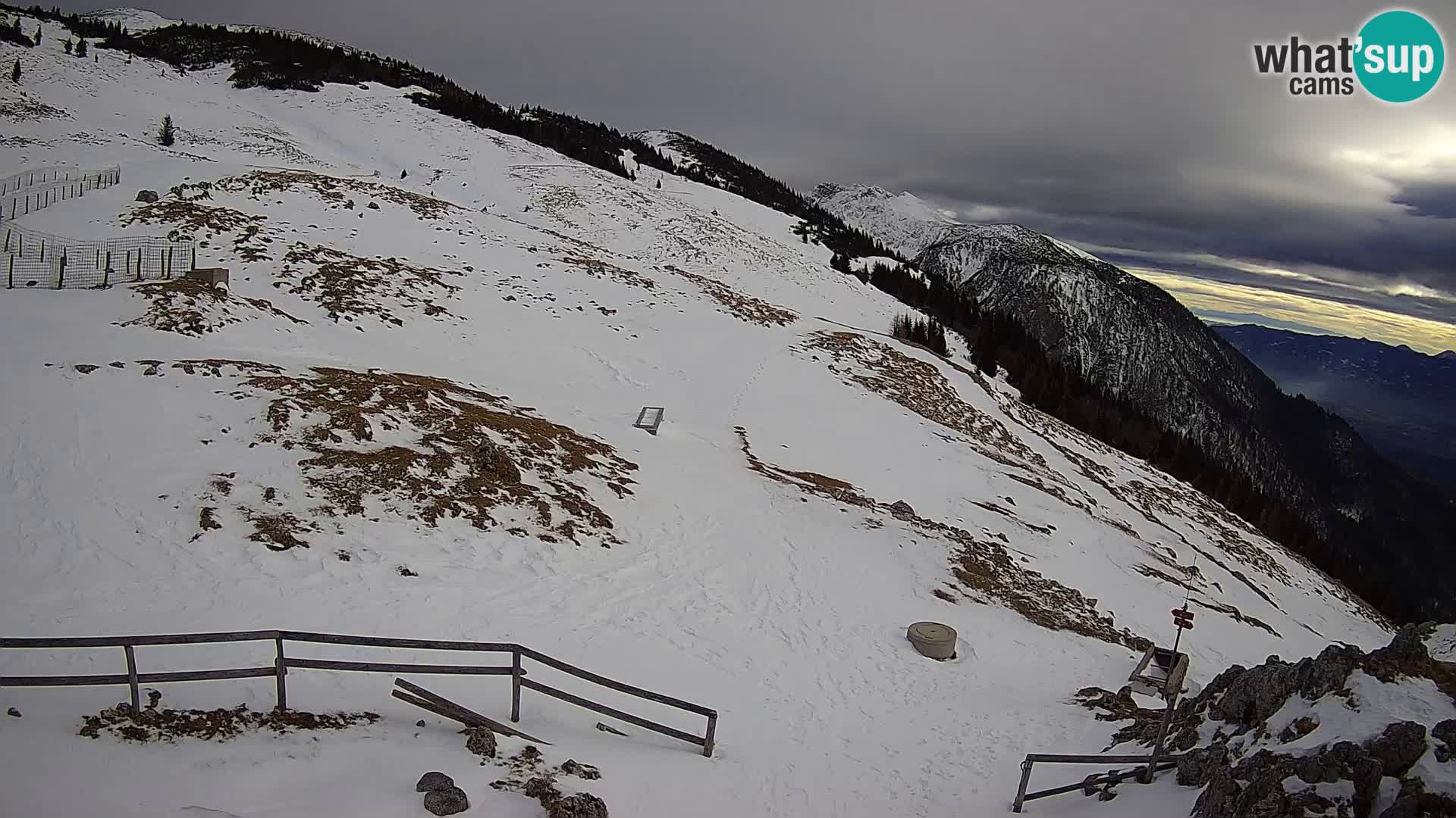 Struška nad Jesenicami Live webcam planina Svečica (Belška planina) – Karavanke – Slovenia