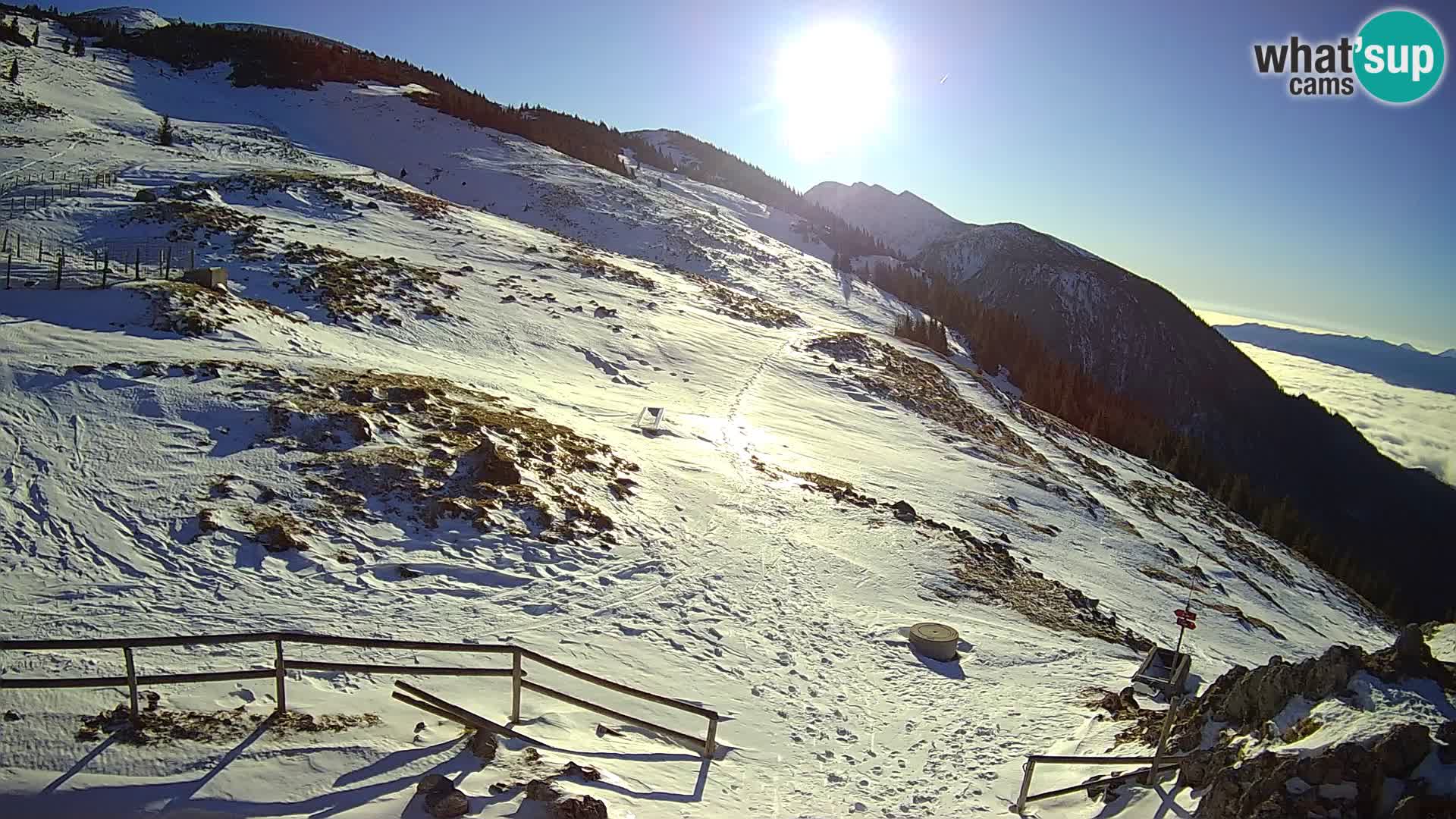 Struška nad Jesenicami Live webcam planina Svečica (Belška planina) – Karavanke – Slovenia