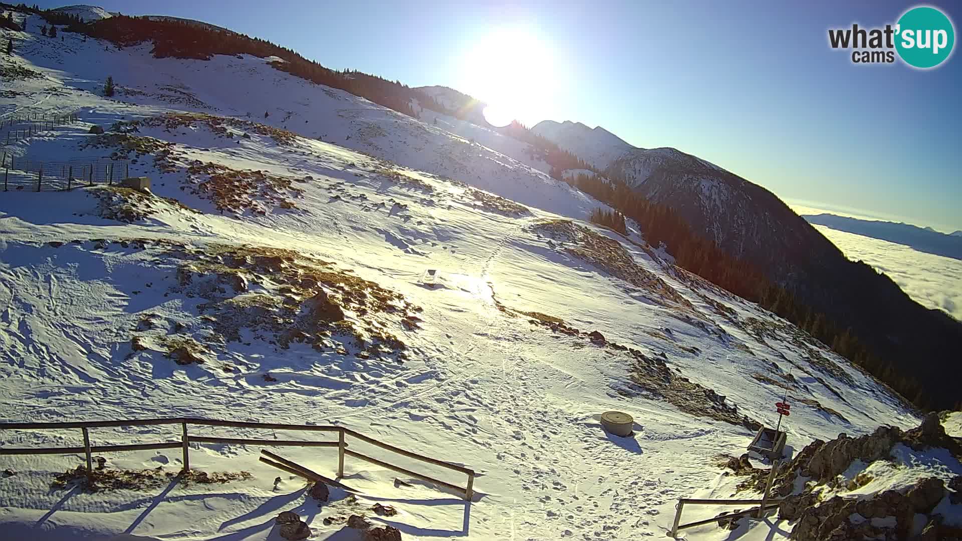 Struška nad Jesenicami Live webcam planina Svečica (Belška planina) – Karavanke – Slovenia