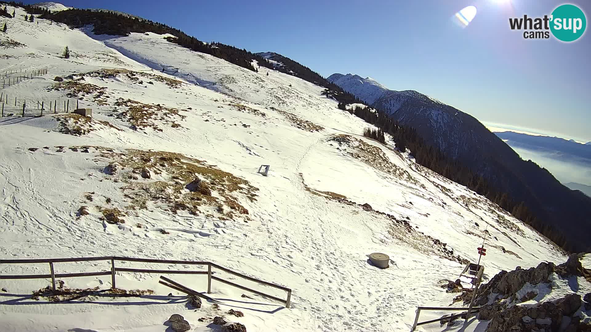 Struška nad Jesenicami camera en vivo planina Svečica (Belška planina) – Karavanke – Eslovenia