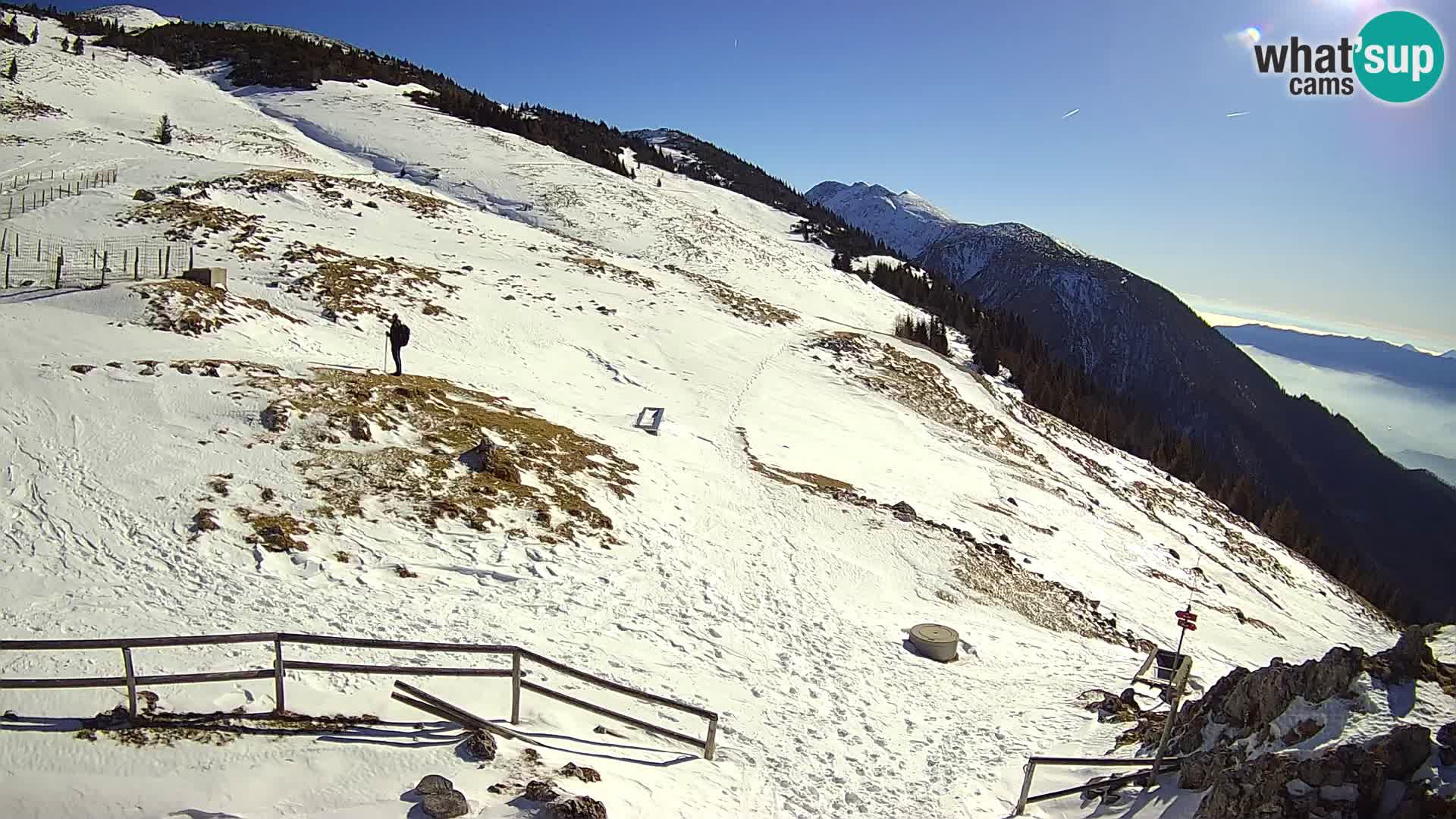 Struška nad Jesenicami camera en vivo planina Svečica (Belška planina) – Karavanke – Eslovenia