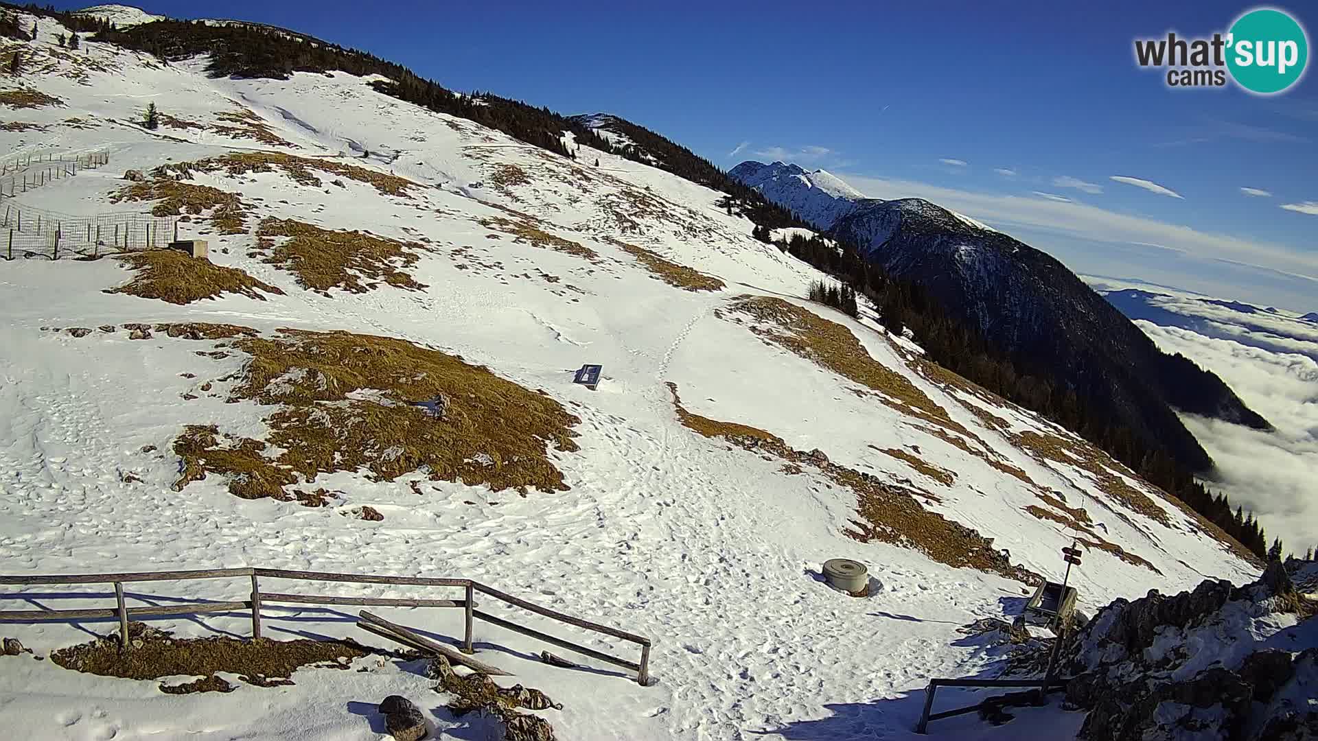 Struška nad Jesenicami Live webcam planina Svečica (Belška planina) – Karavanke – Slovenia