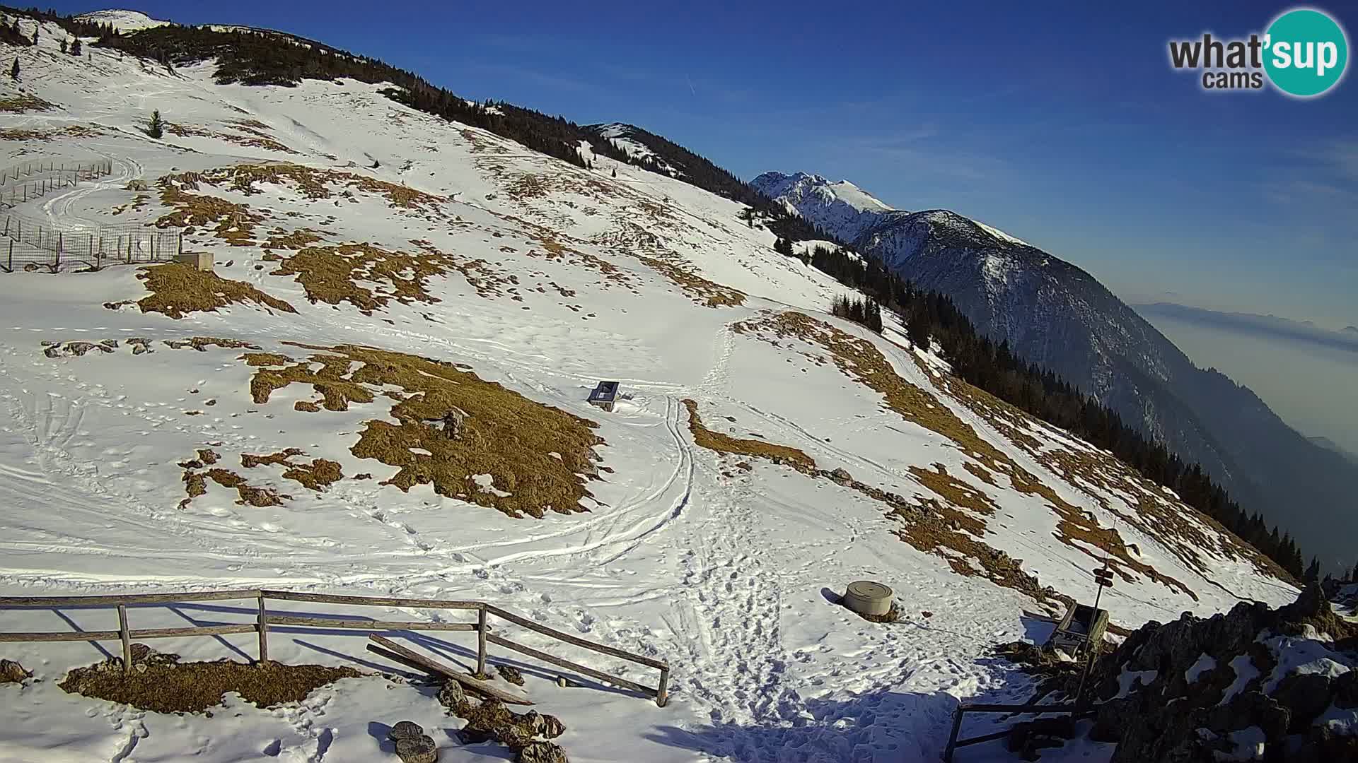 Struška nad Jesenicami Live webcam planina Svečica (Belška planina) – Karavanke – Slovenia