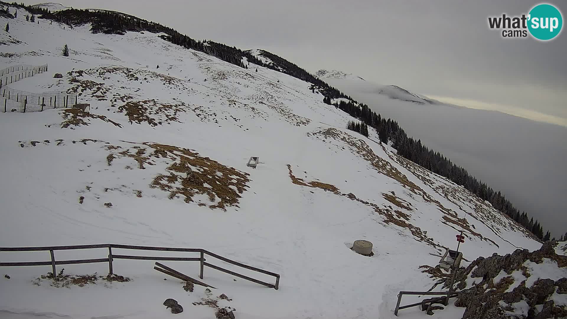 Struška nad Jesenicami Live webcam planina Svečica (Belška planina) – Karavanke – Slovenia