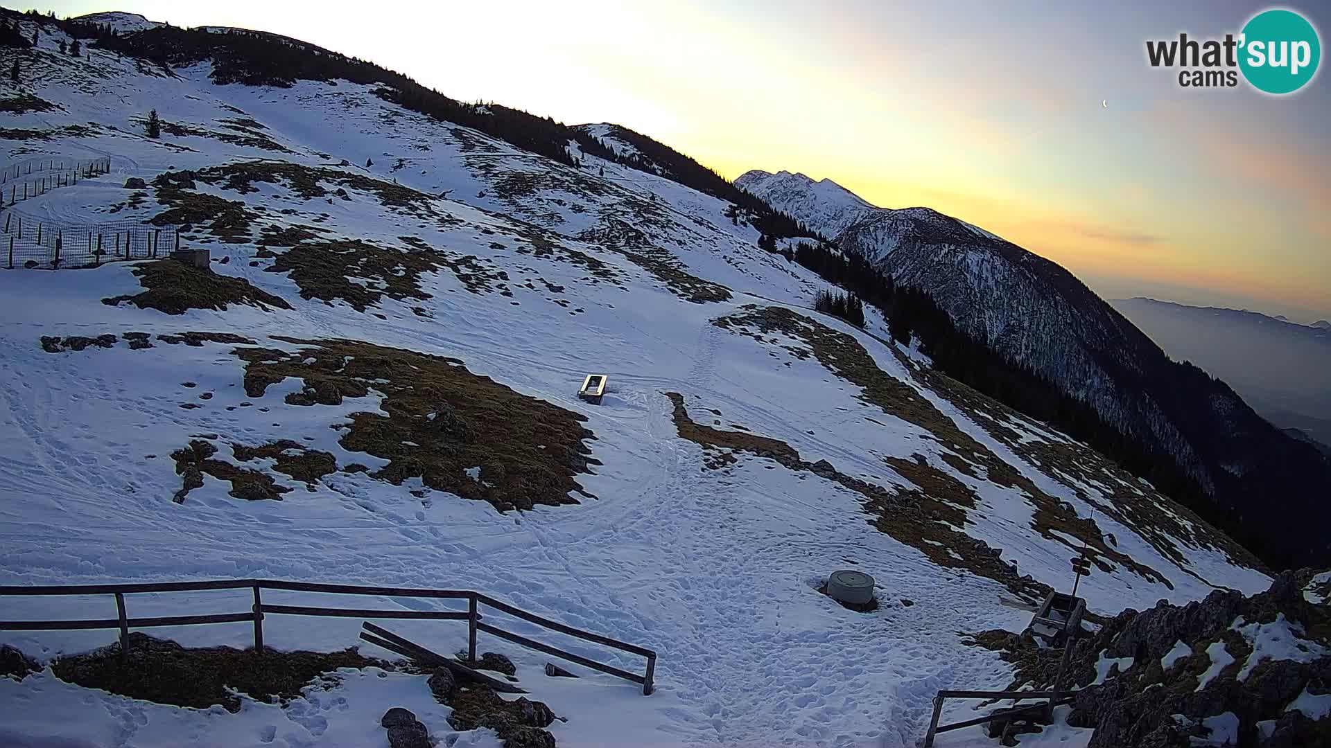 Struška nad Jesenicami camera en vivo planina Svečica (Belška planina) – Karavanke – Eslovenia