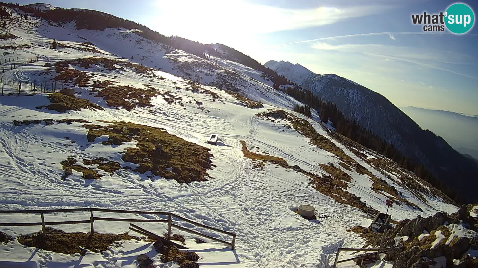 Struška nad Jesenicami camera en vivo planina Svečica (Belška planina) – Karavanke – Eslovenia