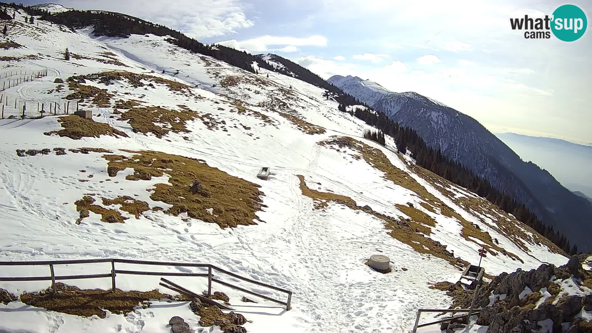 Struška nad Jesenicami camera en vivo planina Svečica (Belška planina) – Karavanke – Eslovenia