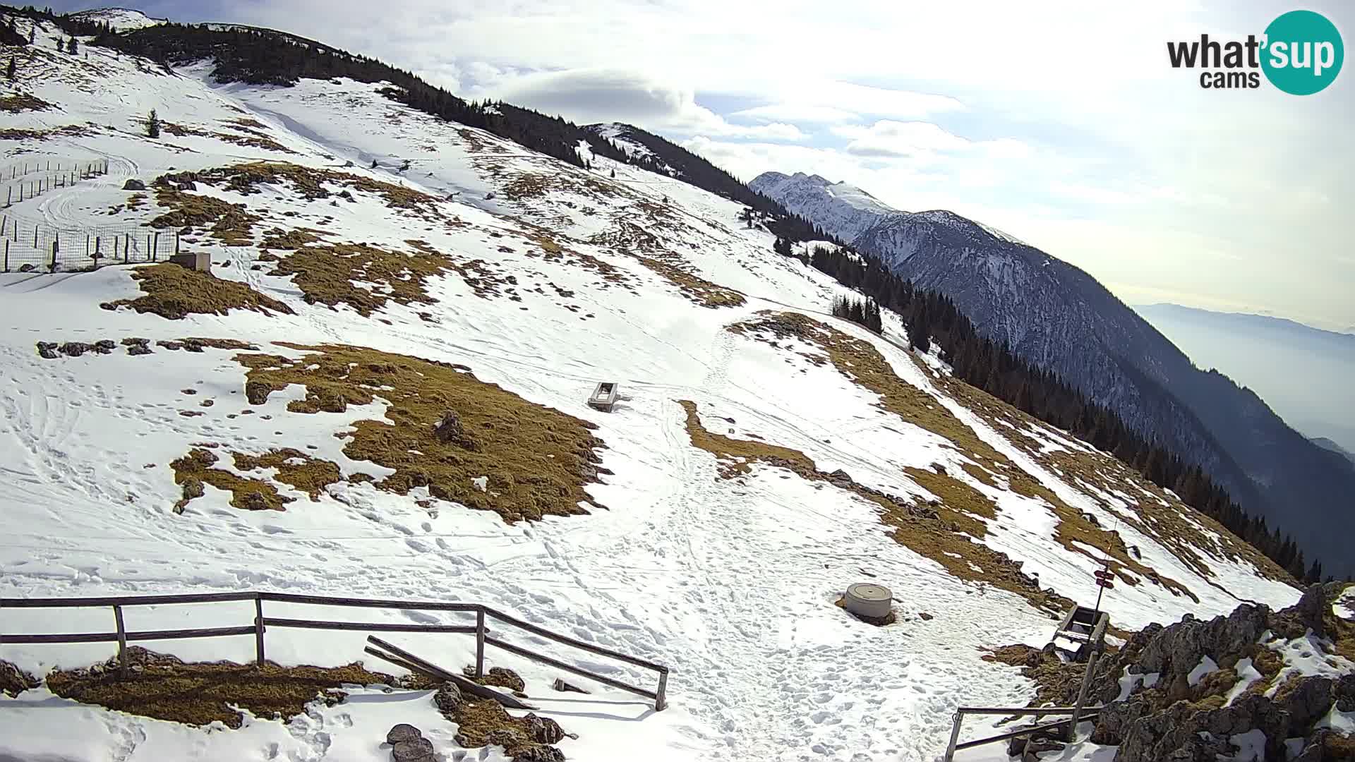 Struška nad Jesenicami Live webcam planina Svečica (Belška planina) – Karavanke – Slovenia