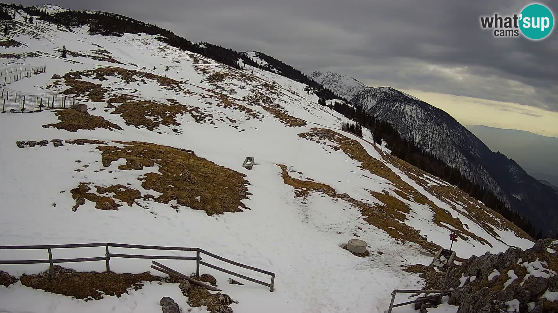 Struška nad Jesenicami camera en vivo planina Svečica (Belška planina) – Karavanke – Eslovenia