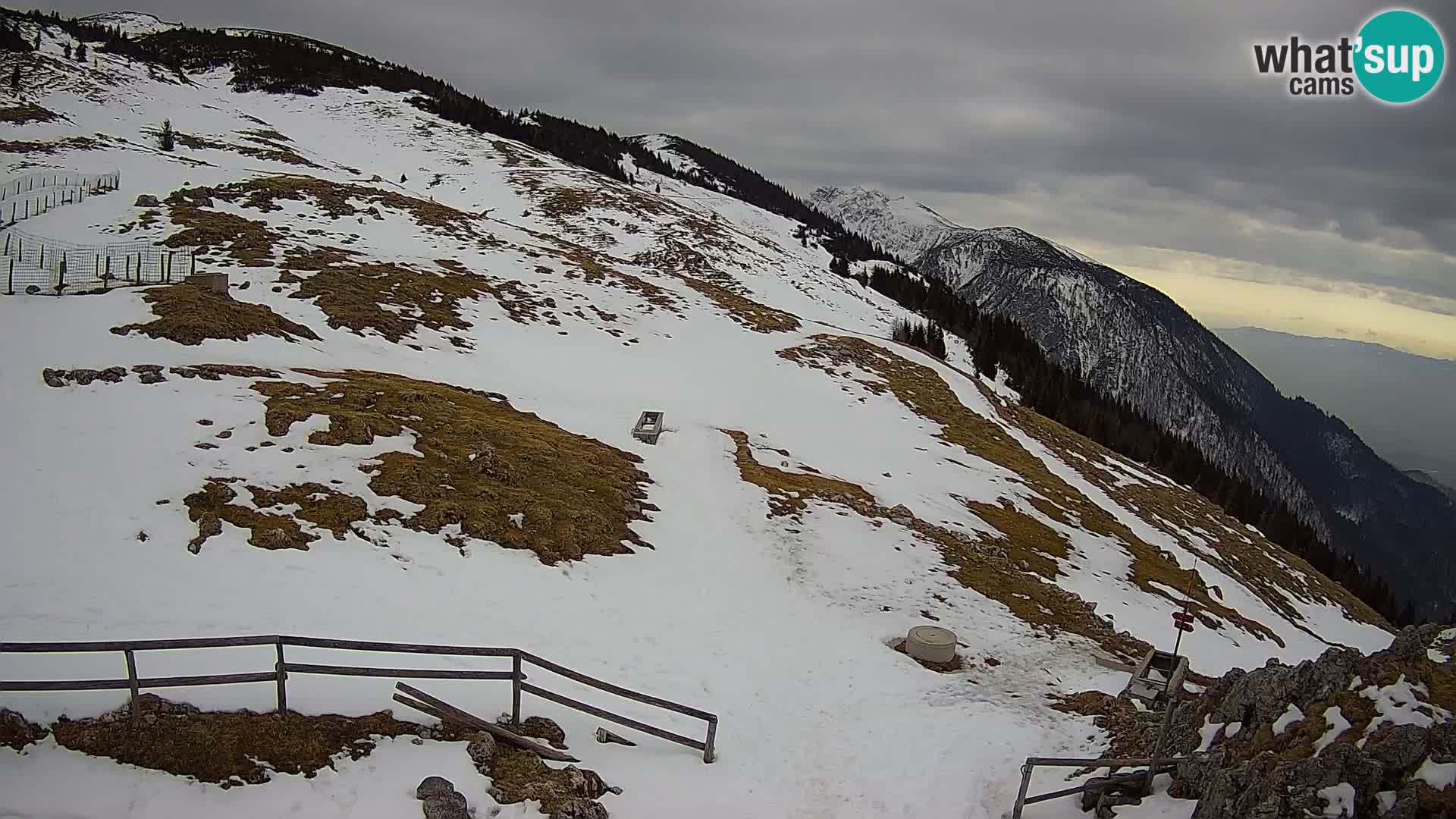 Struška nad Jesenicami Livecam planina Svečica (Belška planina) – Karavanke – Slowenien