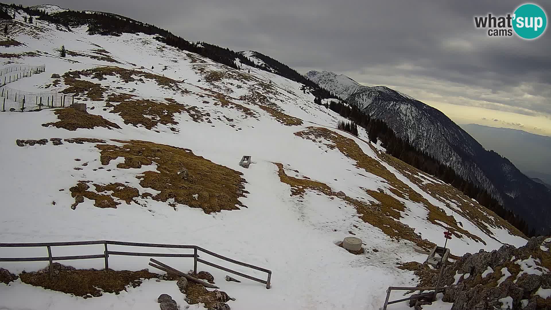 Struška nad Jesenicami Live webcam planina Svečica (Belška planina) – Karavanke – Slovenia