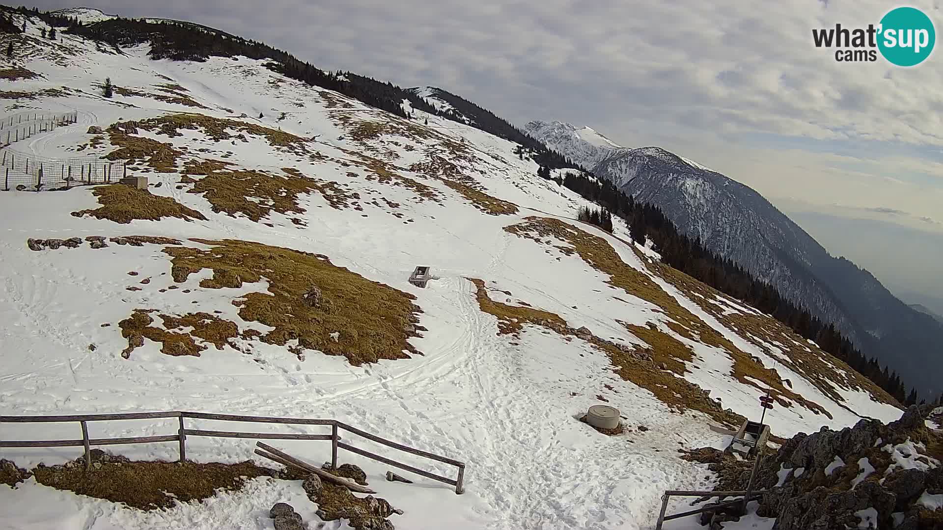 Struška nad Jesenicami Live webcam planina Svečica (Belška planina) – Karavanke – Slovenia