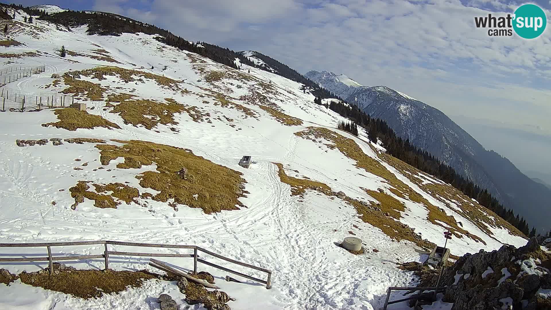 Struška nad Jesenicami camera en vivo planina Svečica (Belška planina) – Karavanke – Eslovenia