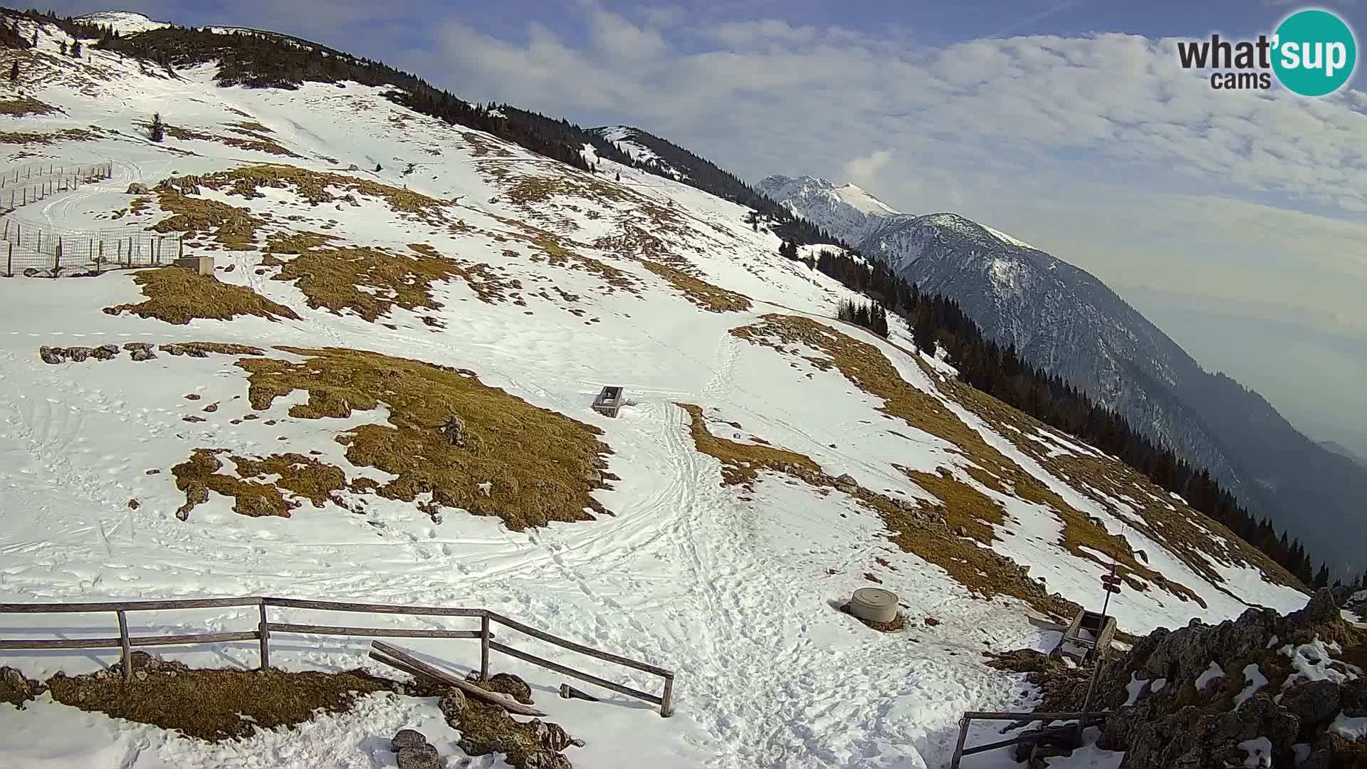 Struška nad Jesenicami Live webcam planina Svečica (Belška planina) – Karavanke – Slovenia