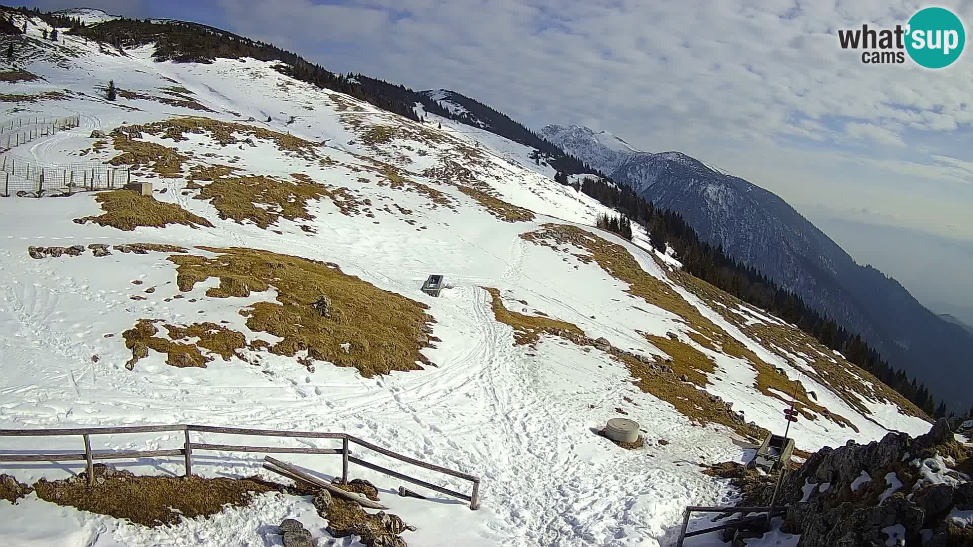 Struška nad Jesenicami Live webcam planina Svečica (Belška planina) – Karavanke – Slovenia