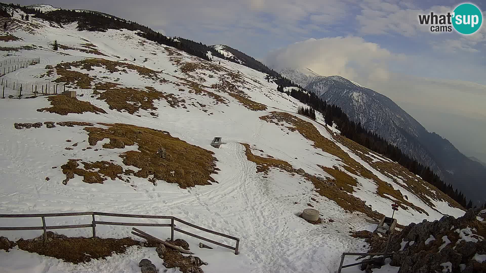 Struška nad Jesenicami Live webcam planina Svečica (Belška planina) – Karavanke – Slovenia