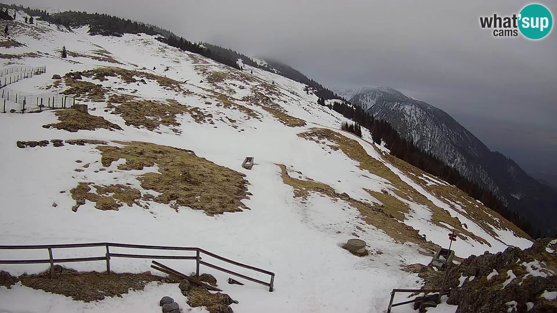 Struška nad Jesenicami Live webcam planina Svečica (Belška planina) – Karavanke – Slovenia