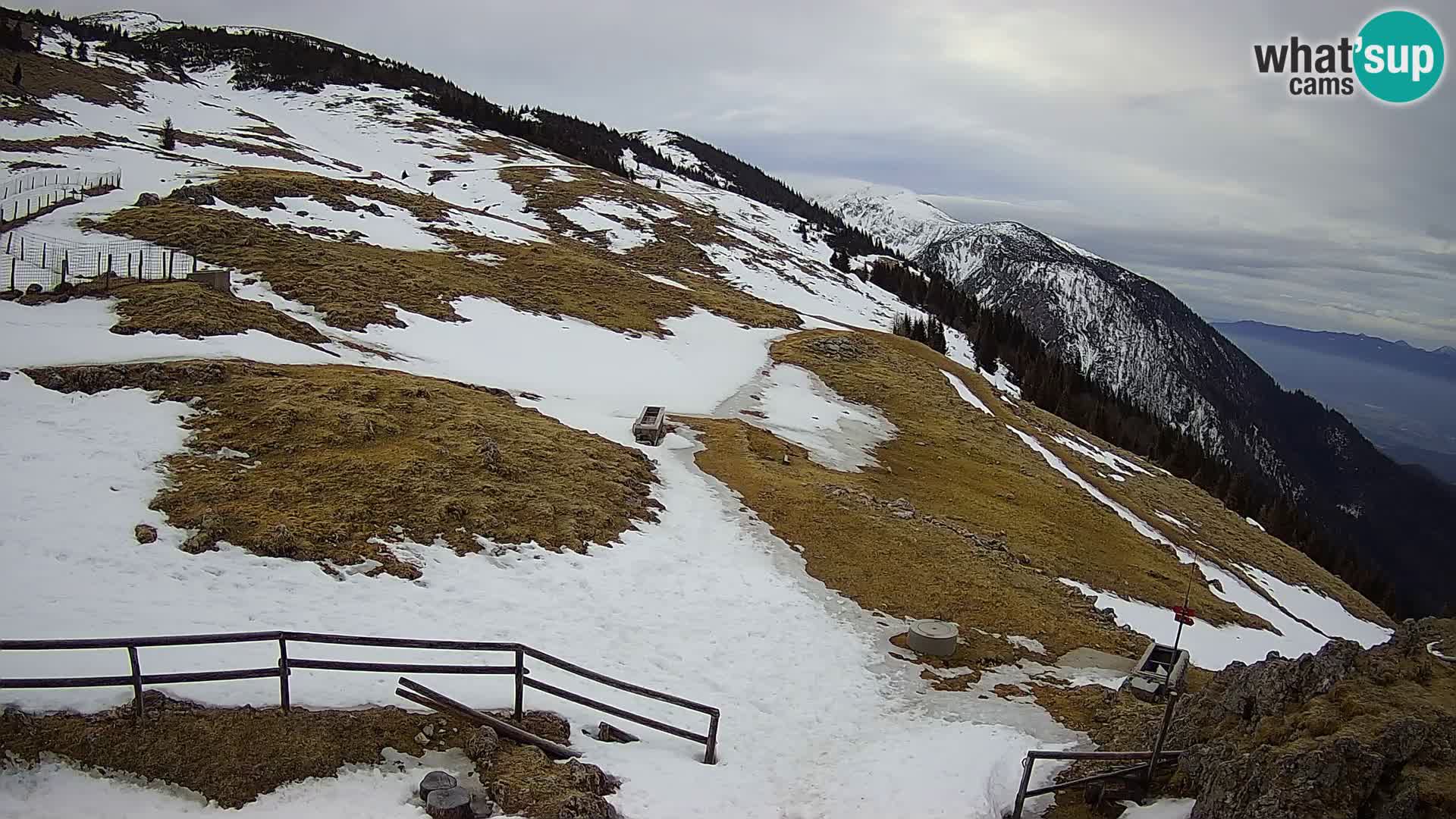 Struška nad Jesenicami Live webcam planina Svečica (Belška planina) – Karavanke – Slovenia