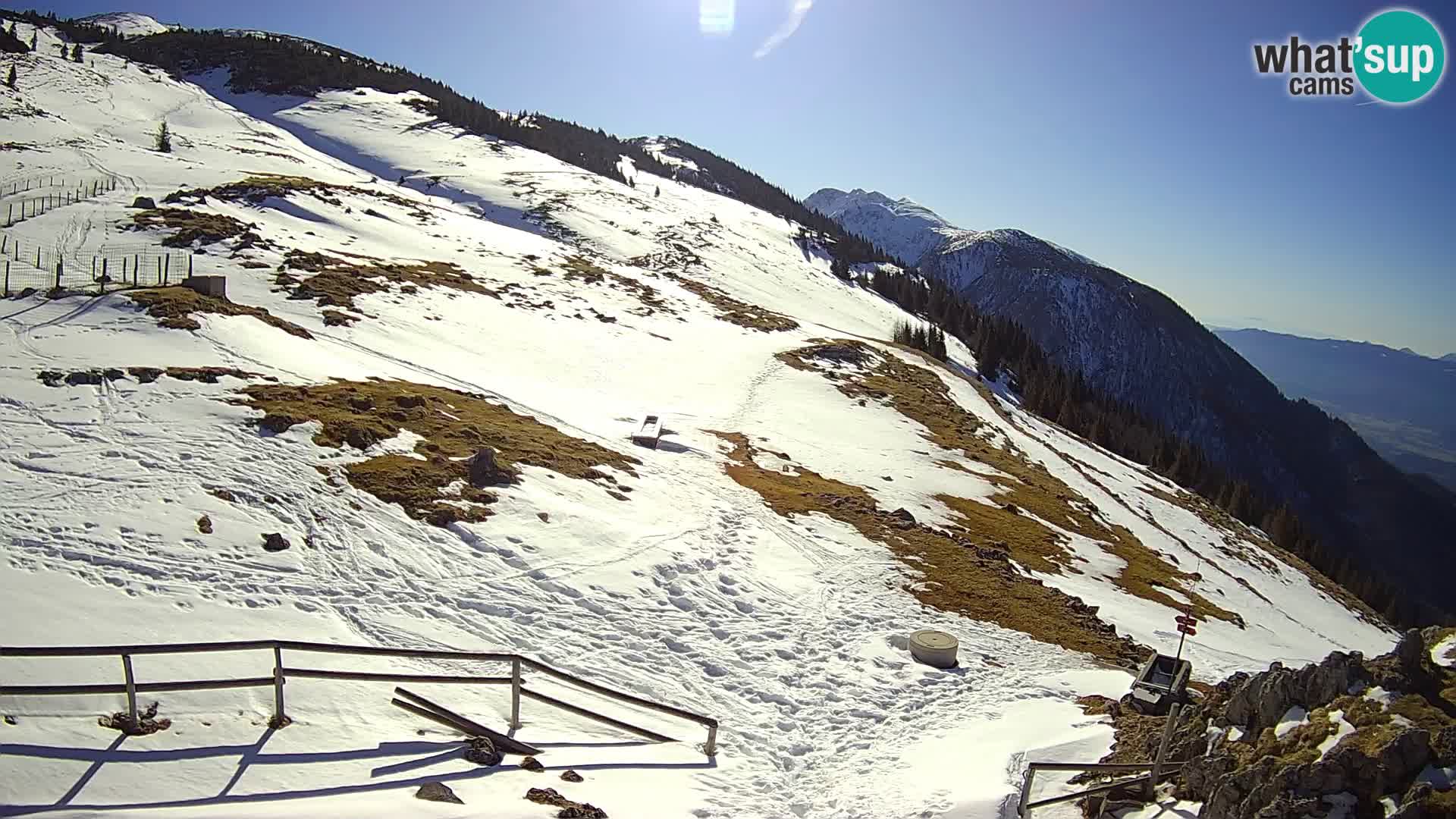 Struška nad Jesenicami Live webcam planina Svečica (Belška planina) – Karavanke – Slovenia