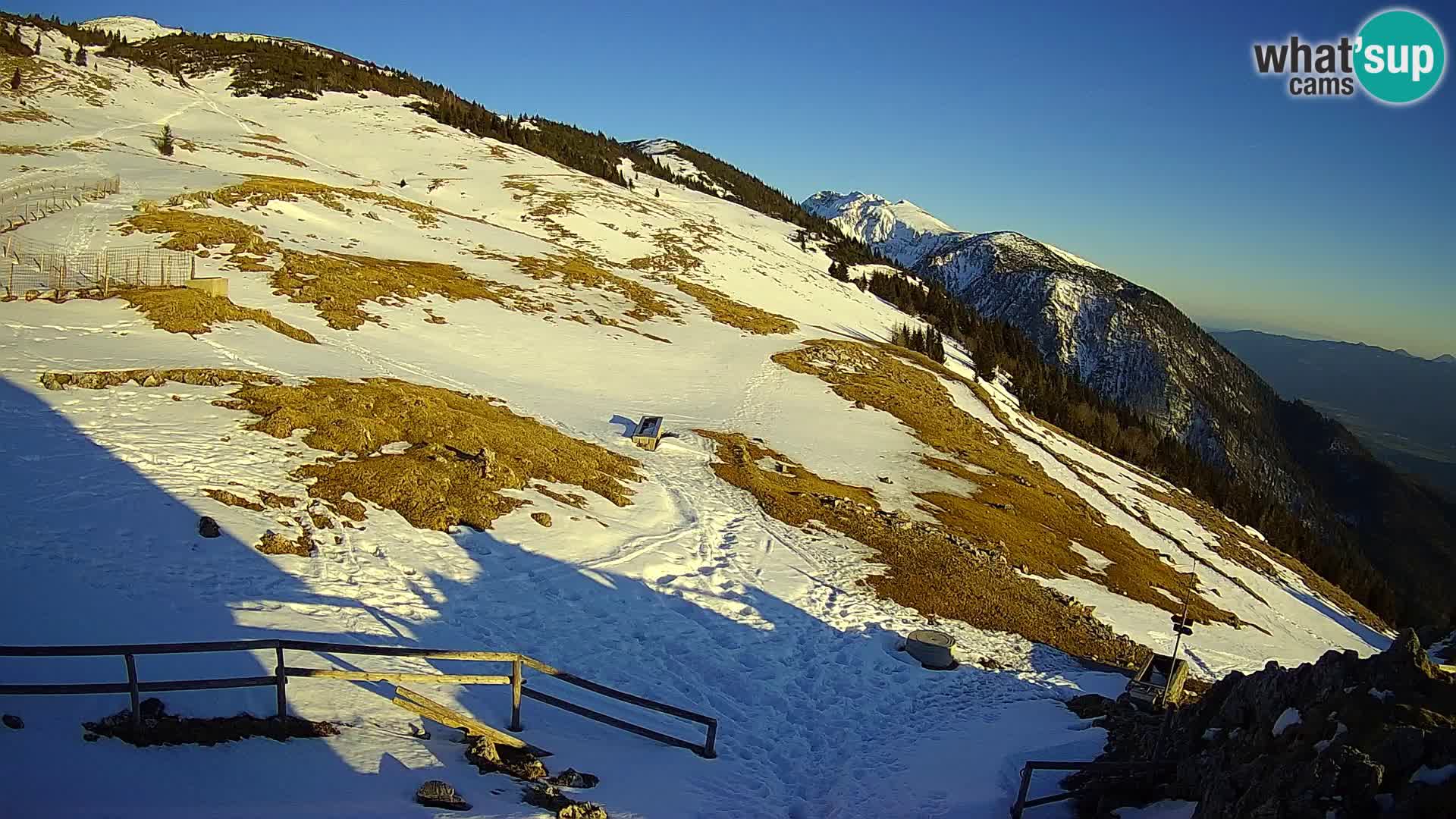 Struška nad Jesenicami camera en vivo planina Svečica (Belška planina) – Karavanke – Eslovenia