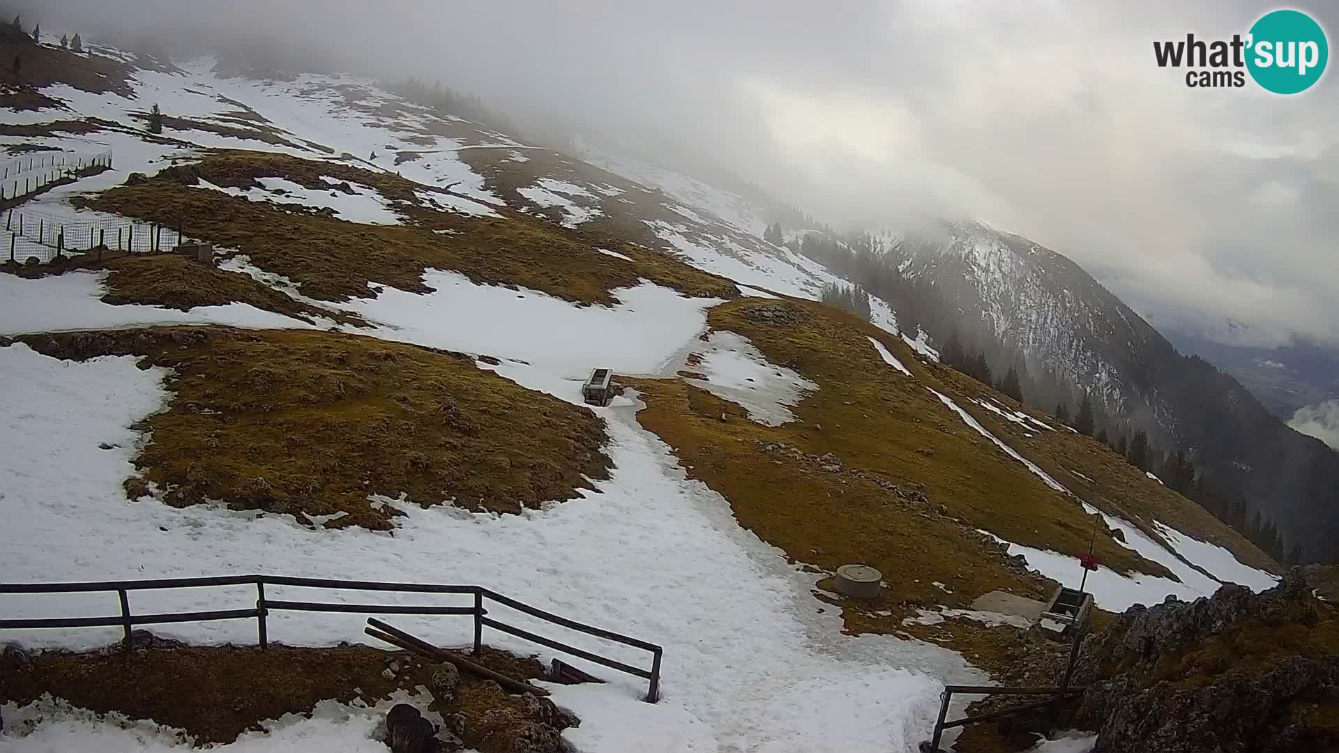 Struška nad Jesenicami camera en vivo planina Svečica (Belška planina) – Karavanke – Eslovenia