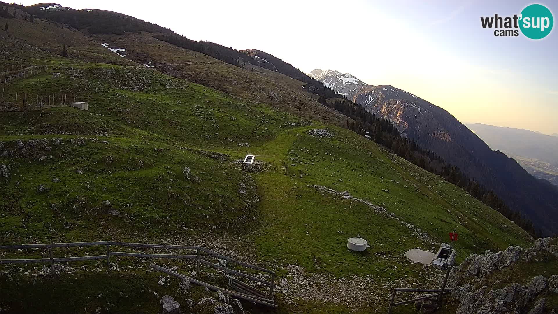Struška nad Jesenicami Live webcam planina Svečica (Belška planina) – Karavanke – Slovénie