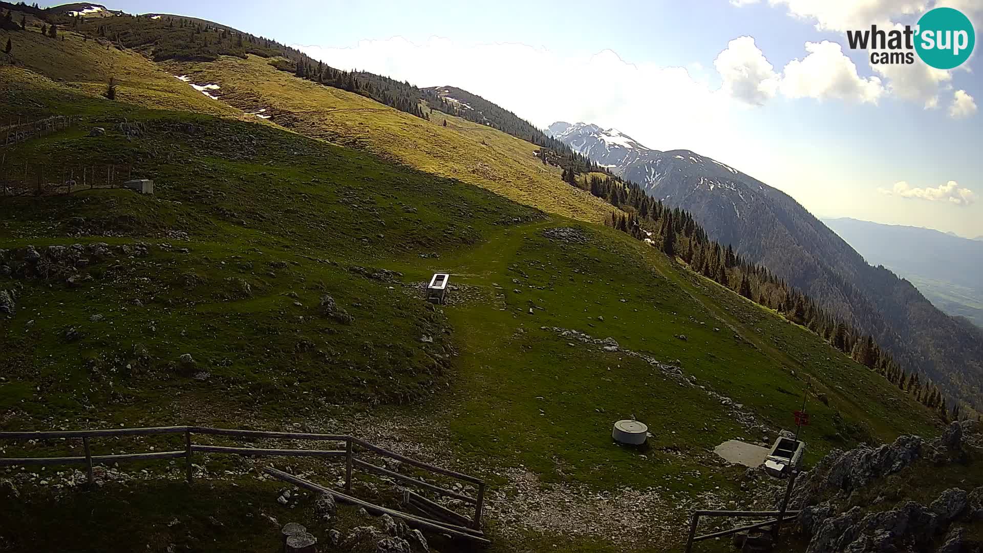 Struška nad Jesenicami Live webcam planina Svečica (Belška planina) – Karavanke – Slovenia