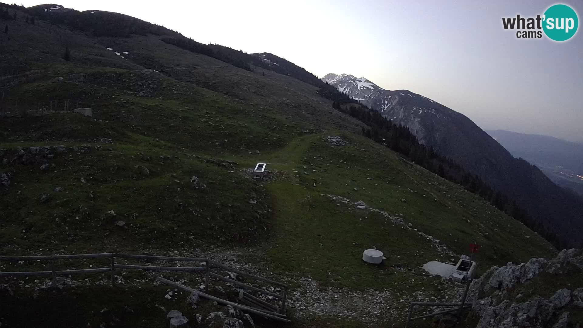 Struška nad Jesenicami Live webcam planina Svečica (Belška planina) – Karavanke – Slovénie