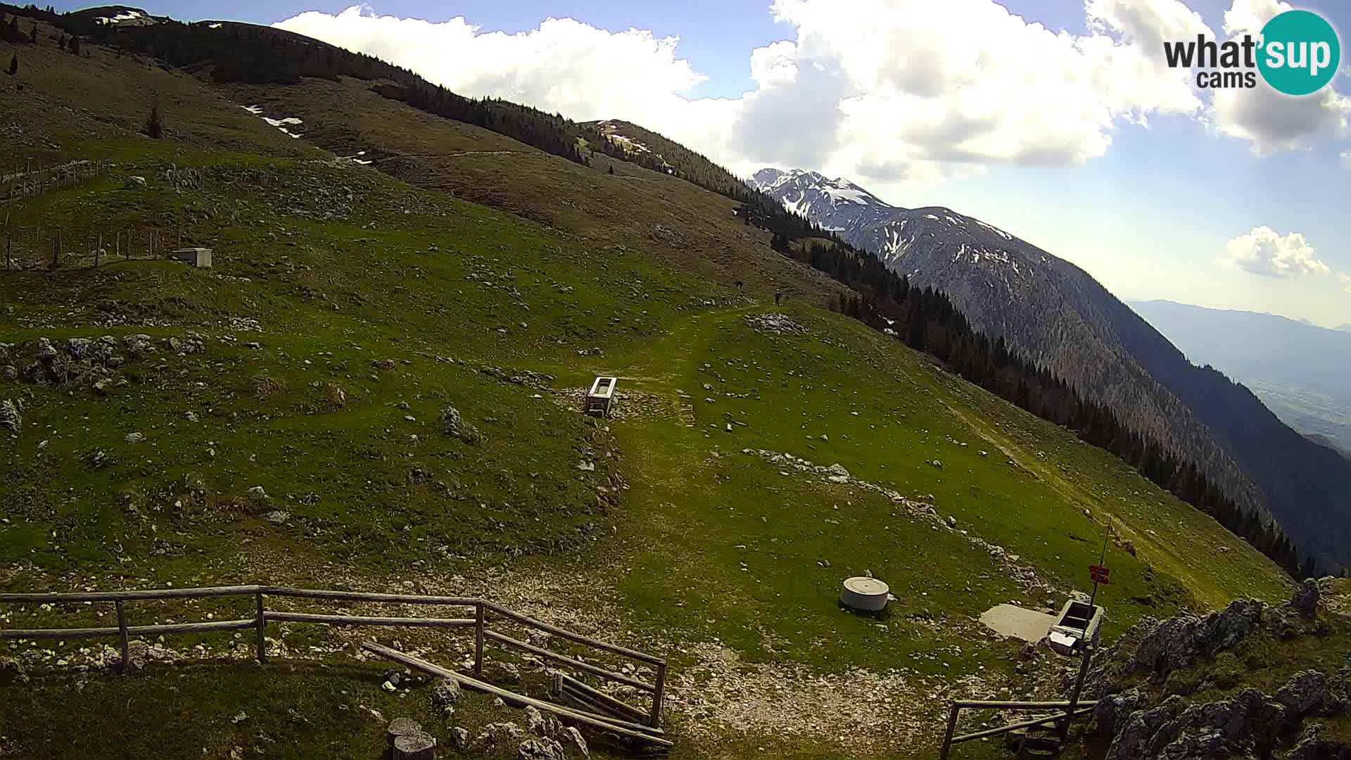 Struška nad Jesenicami web kamera planina Svečica (Belška planina) – Karavanke – Slovenija